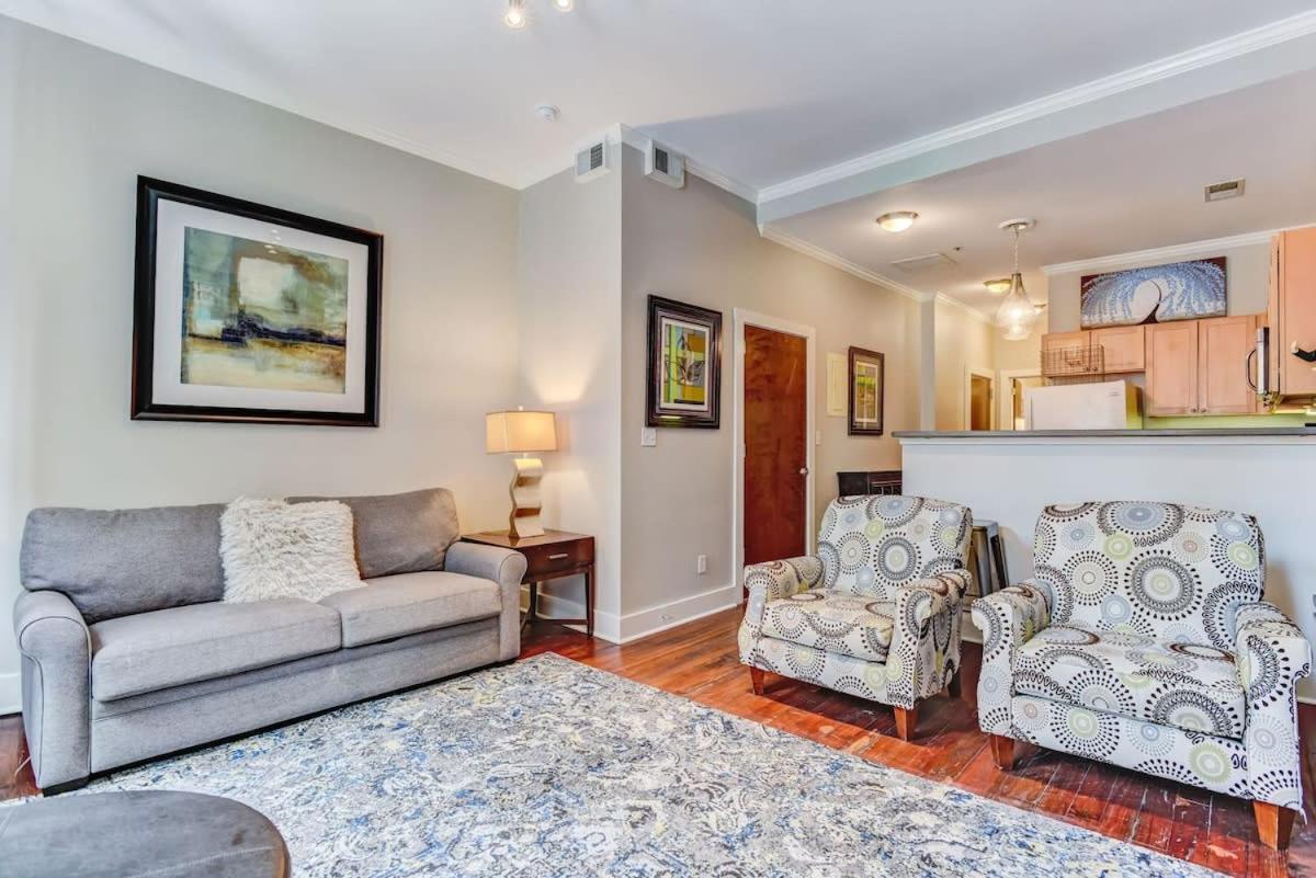 E Bay St Loft By City Market And River Street Savannah Exteriör bild